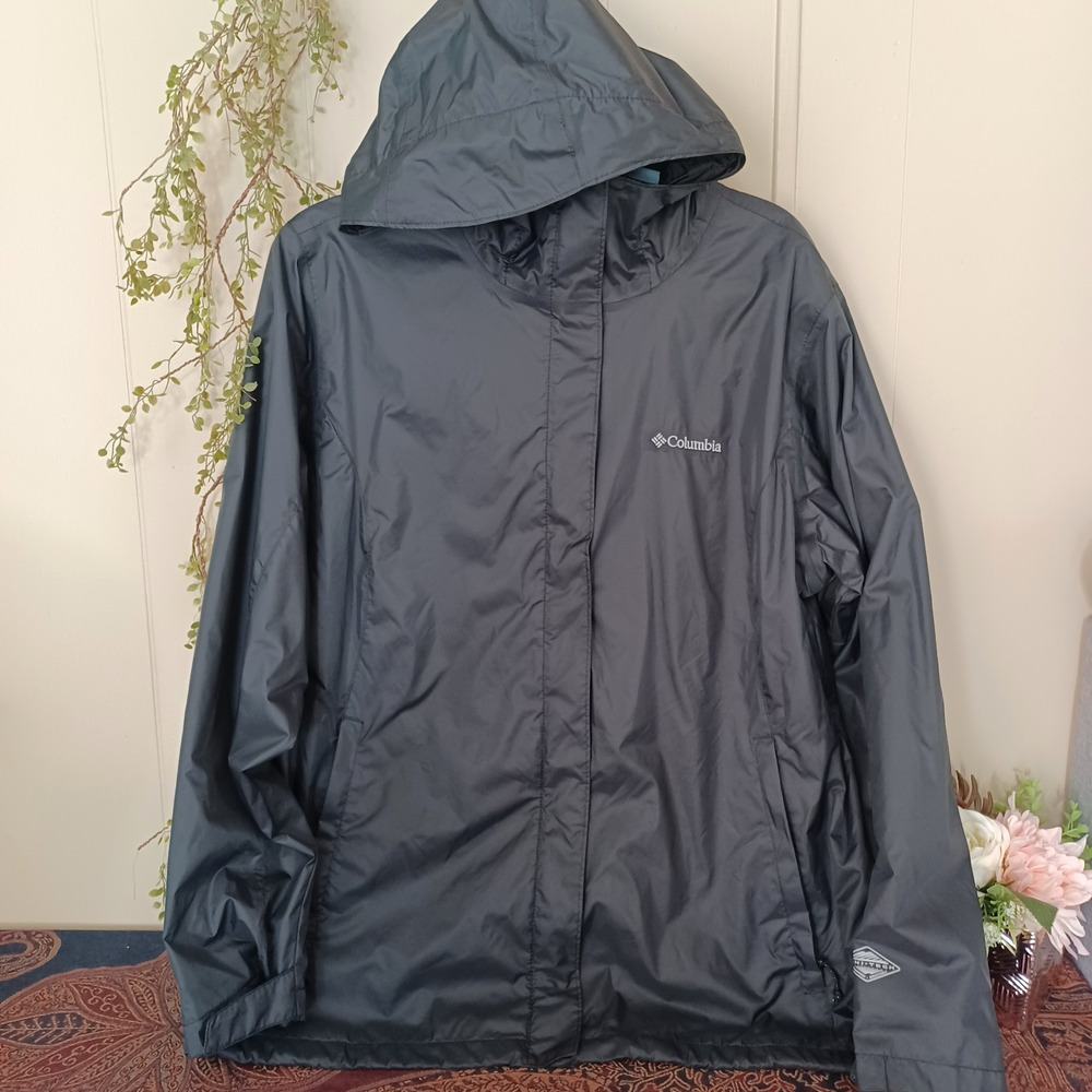 Authentic Arcadia II Columbia Jacket Waterproof Black Women's 1X
